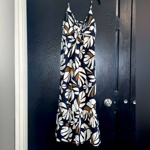 TABITHA BROWN FOR TARGET- WOMENS MAXI DRESS- SIZE M- TIE FRONT